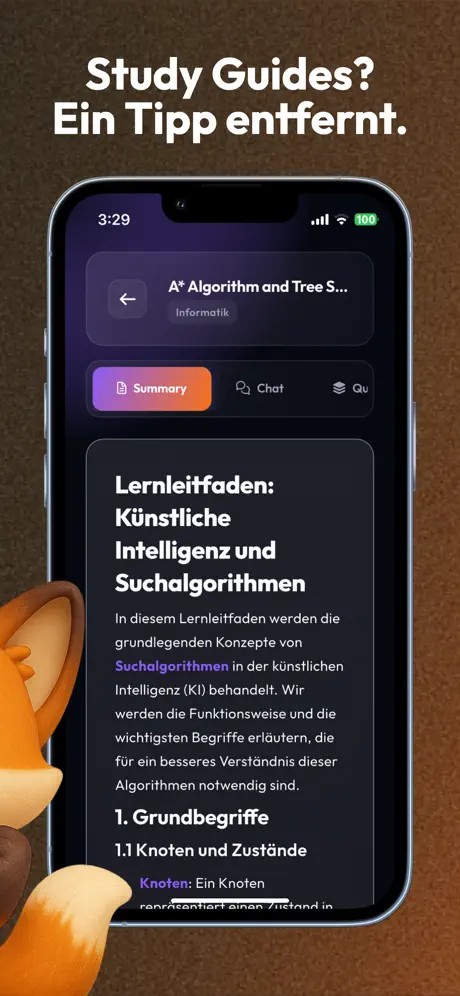Lernunterlagen nur einen Klick entfernt