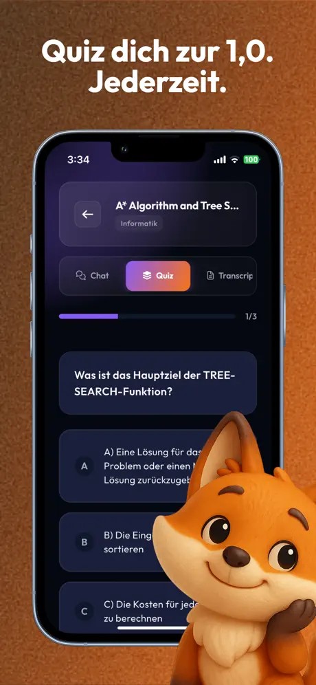 Lass dich abfragen, wann immer du willst