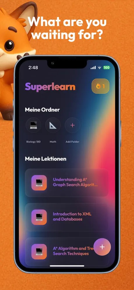 What are you waiting for - Dashboard